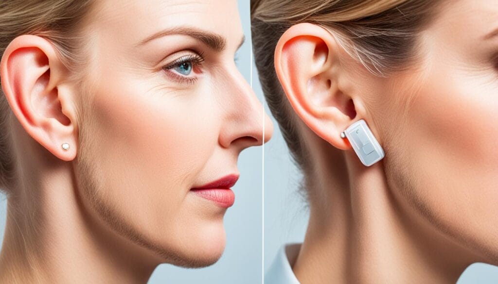 barely visible hearing aids