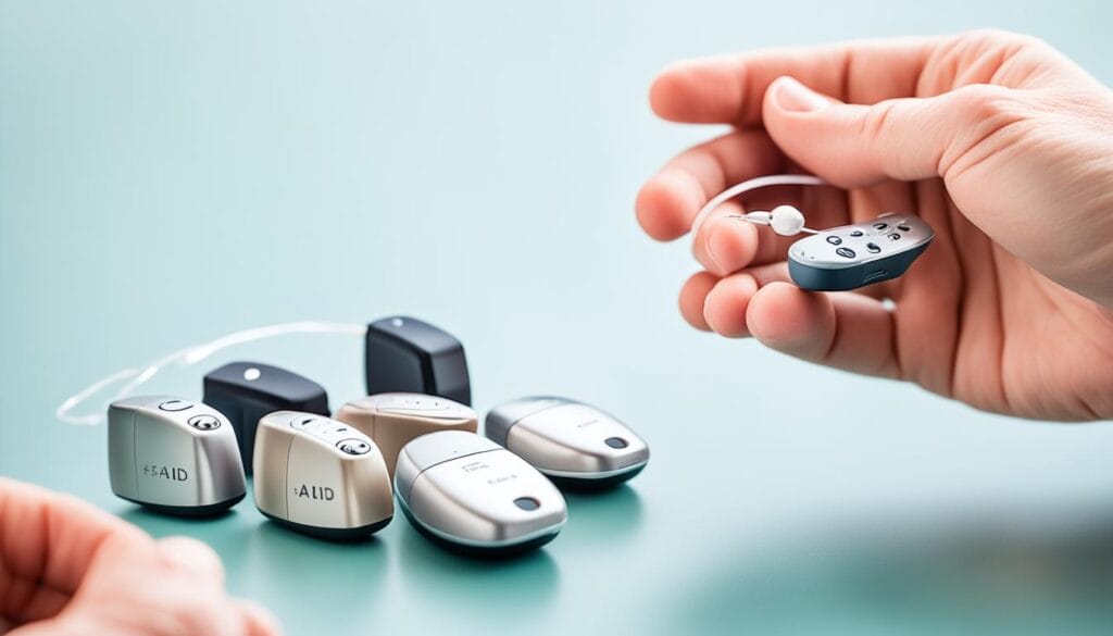 choosing invisible hearing aids