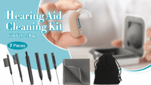 Hearing aid cleaning kit
