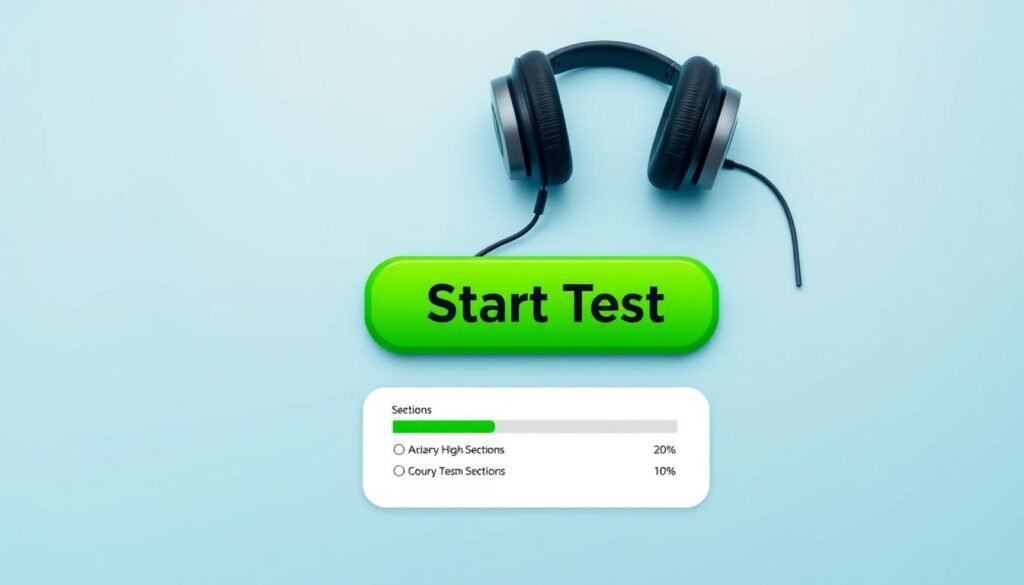 Online Hearing Test Interface